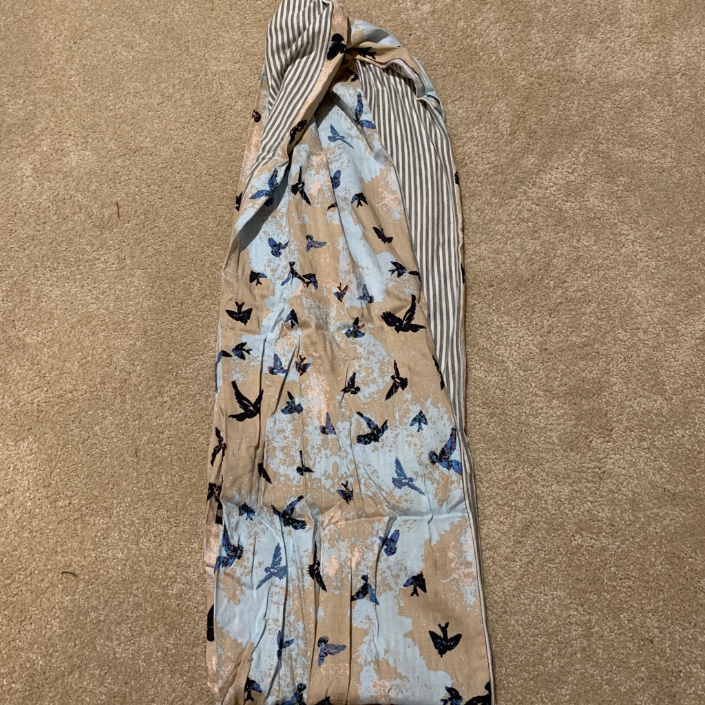 Multi Pattern Infinity Scarf